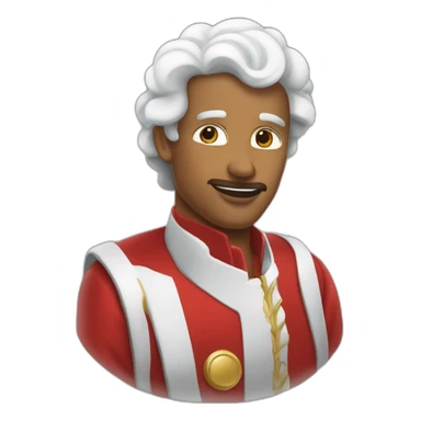 Double doigt d'honneur qui fait le signe de jul sticker