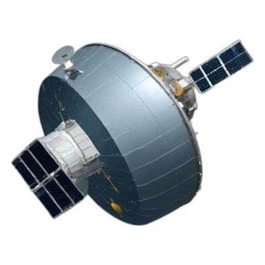 voyager satellite sticker