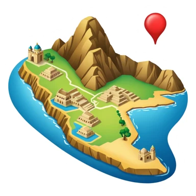 I want that you generate an correct Peru map emoji sticker
