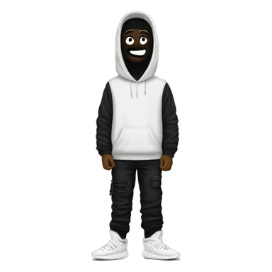 Yeezy 350 Oreo  sticker