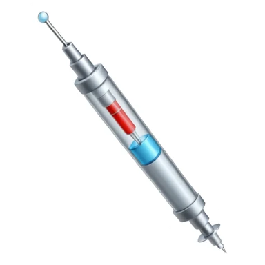 No sign over syringe sticker