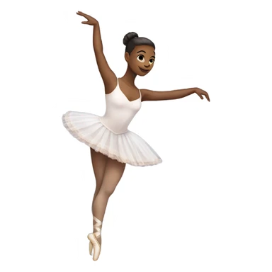 Ballet dancer in thigh highs sticker