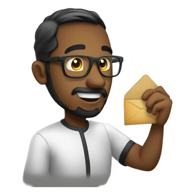 server sending a request sticker