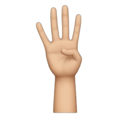 Finger westside sticker