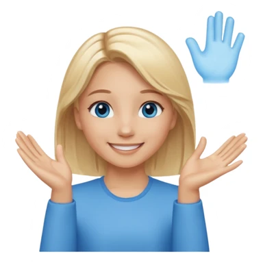 Clapping Girl sticker