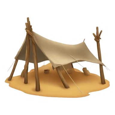 Bedouin tent sticker