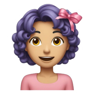 Invitation for birthday sticker