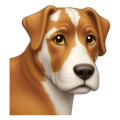 Chat roux câlin sticker