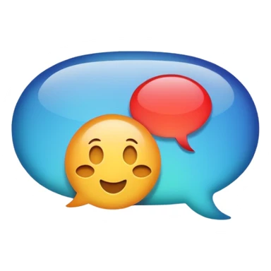Bulle de parole ios emojis sticker