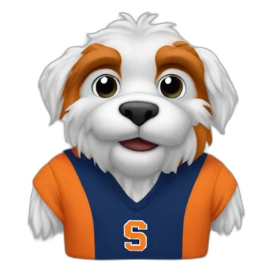 Syracuse university Otto mascot sticker