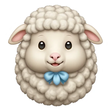 baby sheep sticker
