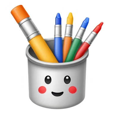 artist paint tubes sticker