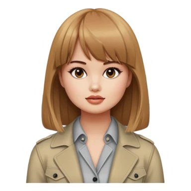 Debby Ryan (straight bangs) in the Big City sticker