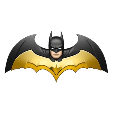 Batman logo sticker