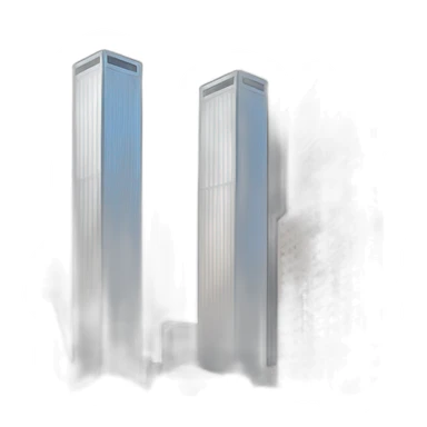 World Trade Center twin towers sticker