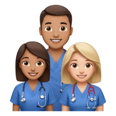 Male and Female CPR Instructor sticker