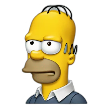 Homer-simson sticker