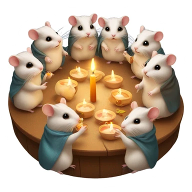 hamster cult sticker