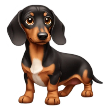 dog-daschund sticker