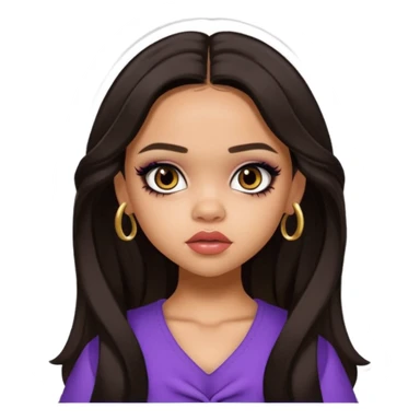 pretty bratz baddie, jenna ortega sticker