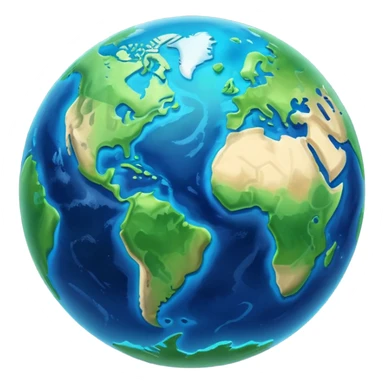 planete terre sticker