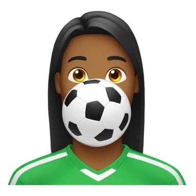 soccerball on your shoulder sticker