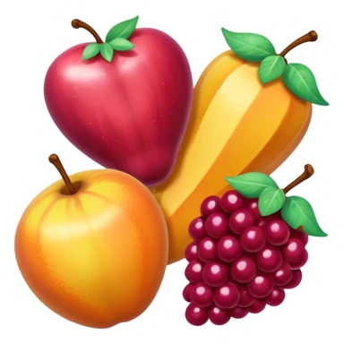 Candy-Coated Fruits sticker