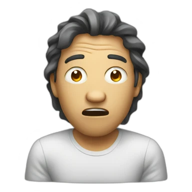 stressed anxious ux designer sticker