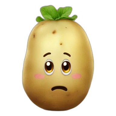 Potato watching netflix sticker
