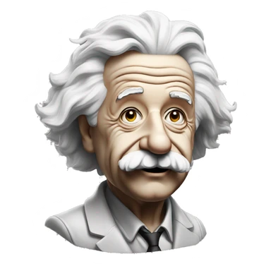 Albert Einstein, en TMAX sticker