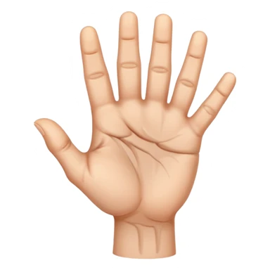 a hand with finger pointing at the camera sticker
