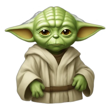 Master yoda in byke sticker