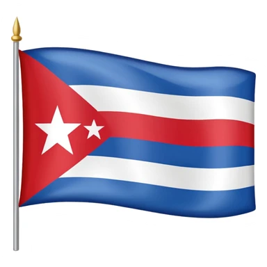 cuban flag sticker