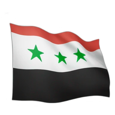 Free syrian flag sticker