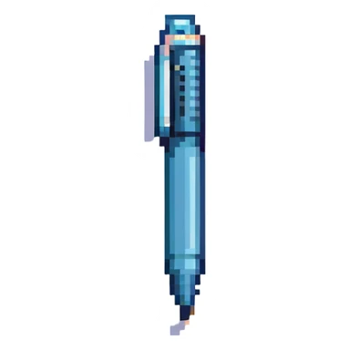 A tip of a pen sticker