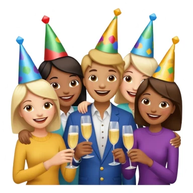 group of friends sticker