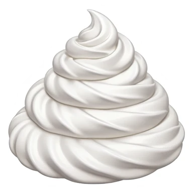 whipped cream sticker