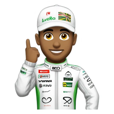Lewis hamilton world champion sticker