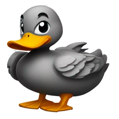 UFC duck sticker