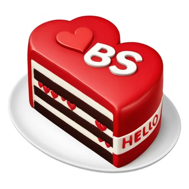 Create a heart broken shaped cake divided in two pieces. The first piece is fully black with a written message on top that says “Bye 20’s” and the second piece of the cake is red and  has a message that says “hello 30s”. The letters are white.  sticker