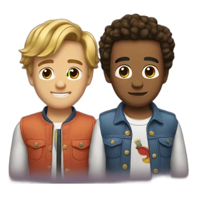 McFly et carlito sticker