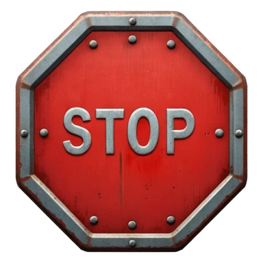Stop Sign sticker