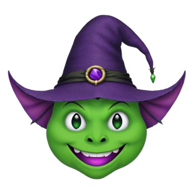 create Oogie boogie From nightmare before Christmas,maleficent and elphaba emoji from wicked. As Emojis that don’t already exists. sticker