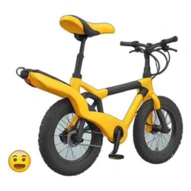 Vtt tout suspendu sticker