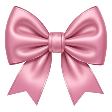 Cute light pink bow  sticker
