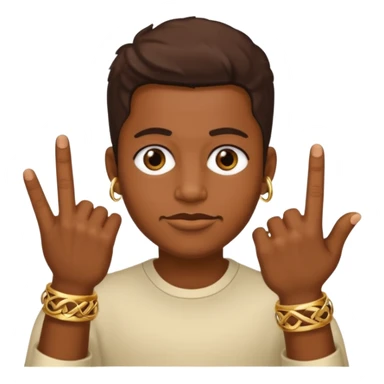 Westside fingers sticker
