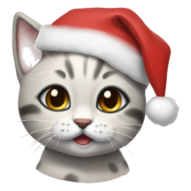 Hello kittie Christmas  sticker