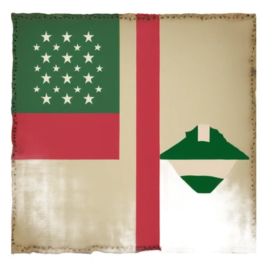 flag of old iraq 2001 sticker