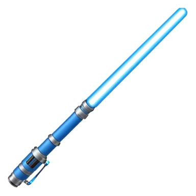 Blue Lightsaber sticker