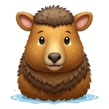 carpincho de ibera corrientes sticker